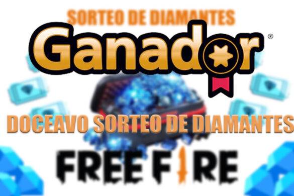 Diamantes de Free Fire ganador del doceavo sorteo en Lexuzplay 