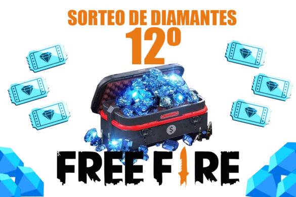 Doceavo sorteo de diamantes de free fire en lexuzplay