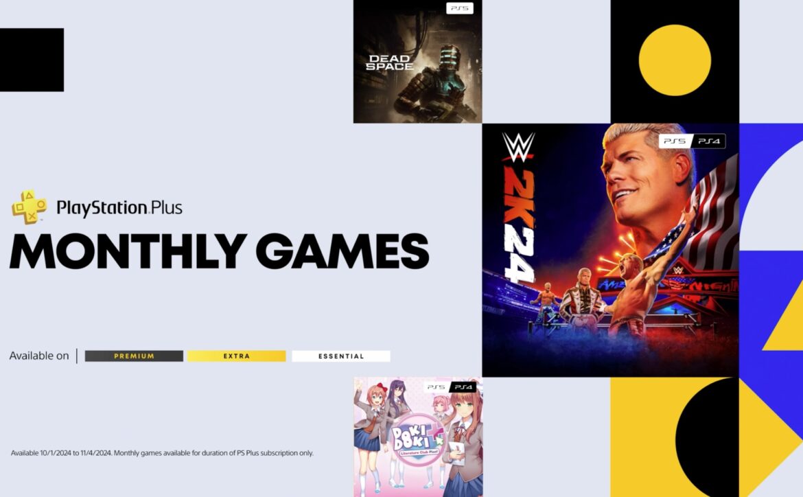 Los tres juegos gratuitos de PS Plus Essential en octubre 2024 para PS4 y PS5