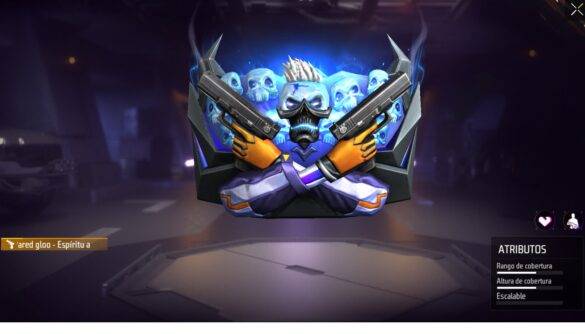 Pared Gloo - Espíritu Acorazado en Free Fire